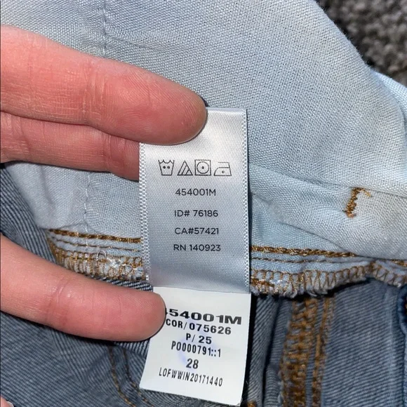 Ann Taylor LOFT Denim Jeans Curvy Skinny Mid Rise Size 28/6 - Picture 8 of 11